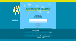 Desktop Screenshot of drunkenhaiku.com